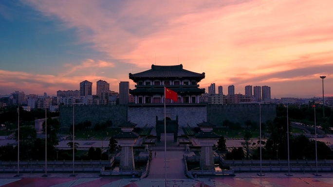 揭阳 航拍揭阳楼 揭阳航拍 揭阳楼