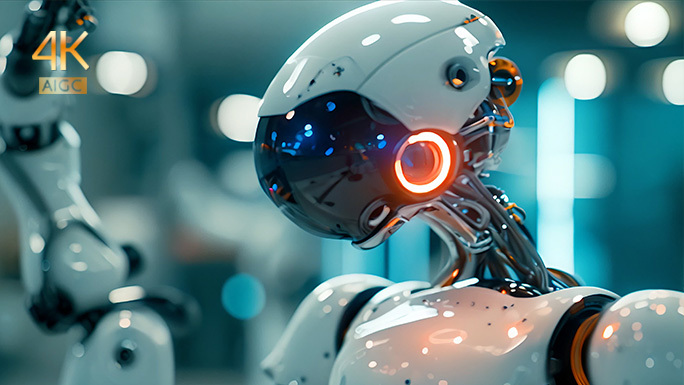 科技机械纪元 未来世界 科幻场景 机器人