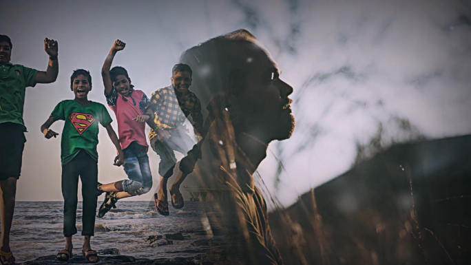 温馨回忆回顾相册包装照片展示