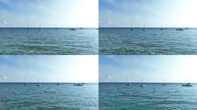 海洋帆船视频西沙北礁