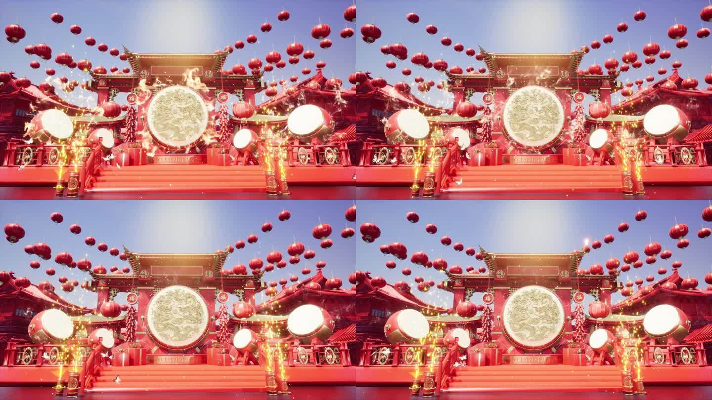 【4K】春节LED大屏背景视频40