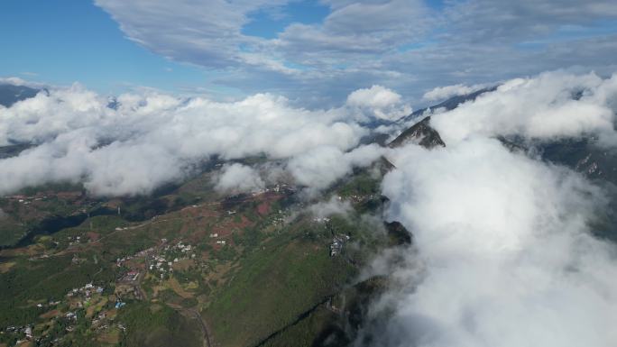 【4K原创】航拍重庆巫山巫峡云雾