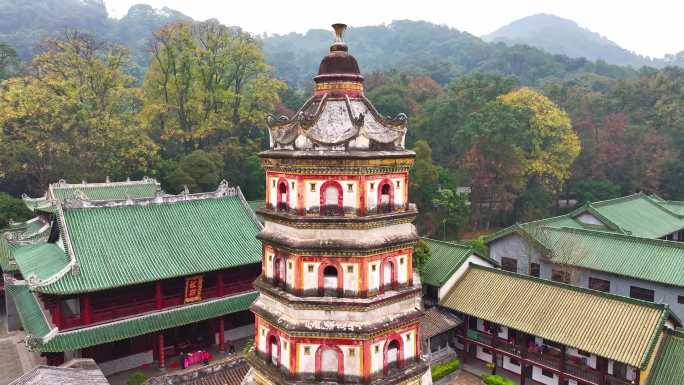 韶关市南华禅寺航拍