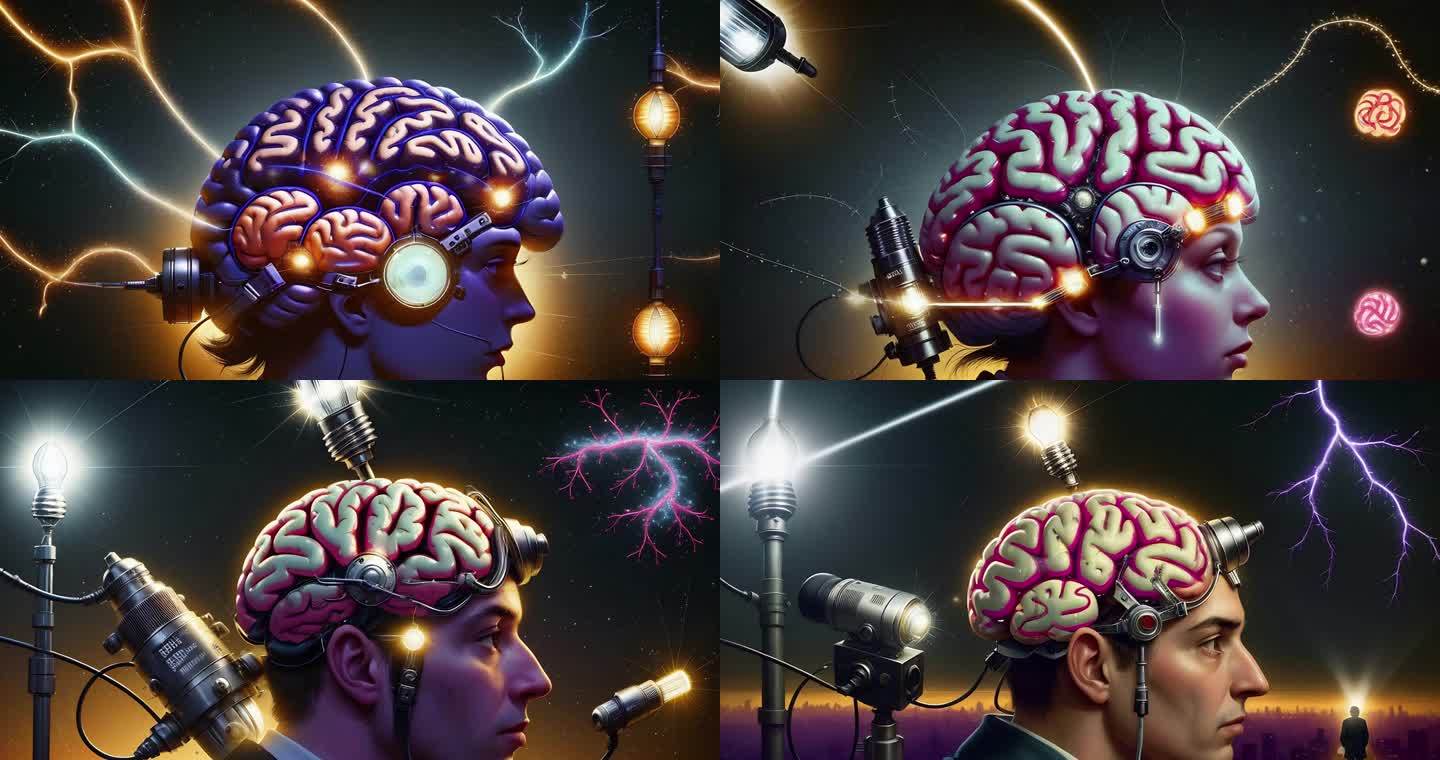 AI大脑 脑发电 脑电波 科学技术