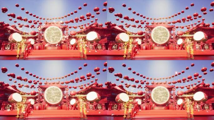 【4K】春节LED大屏背景视频37