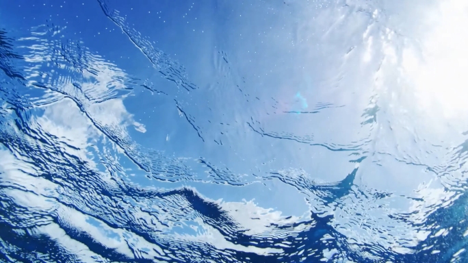 海浪水纹波纹涟漪水面光影光线波光粼粼