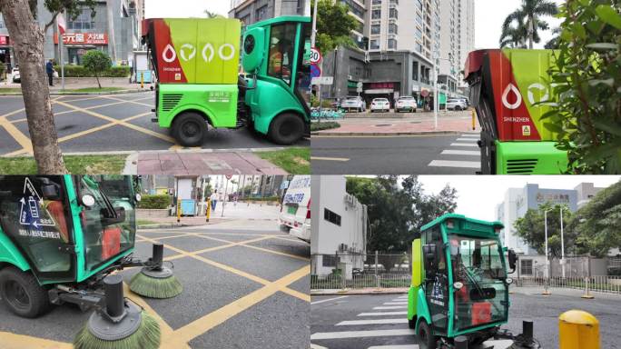 城市小型扫地环卫车 路面 清洁