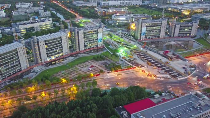 上海 华东理工大学 闵行校区 夜景