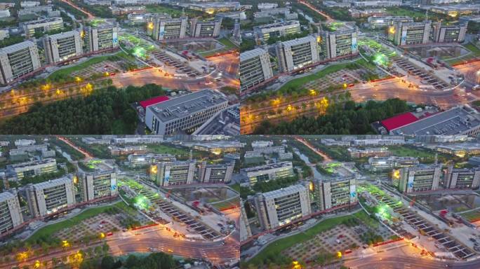 上海 华东理工大学 闵行校区 夜景