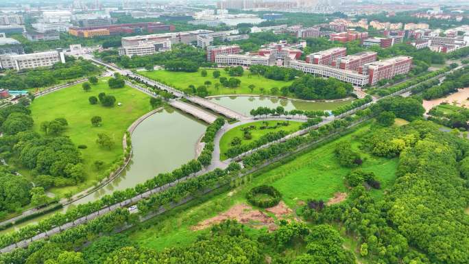 上海市闵行区上海交通大学闵行校区校园风景