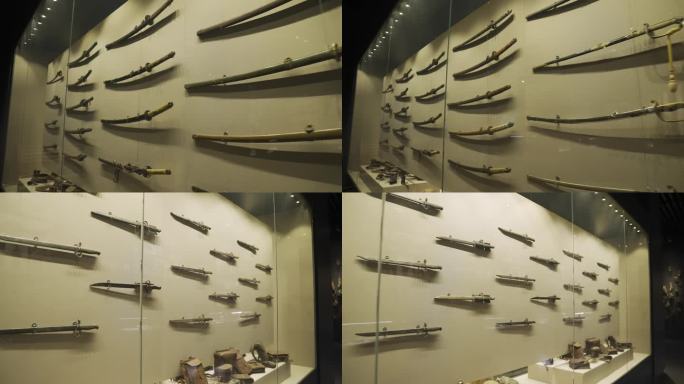 九一八博物馆-缴获的日本军刀
