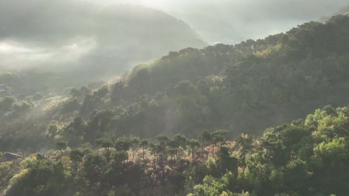 航拍辽宁千山风光