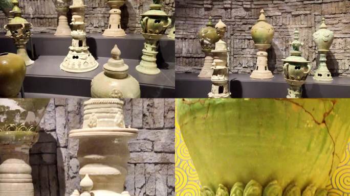 唐宋时期塔型陶器