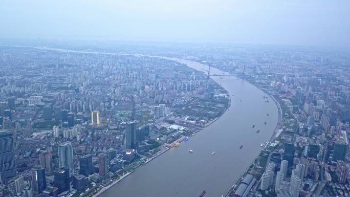 上海 陆家嘴 浦西 浦东 浦江两岸