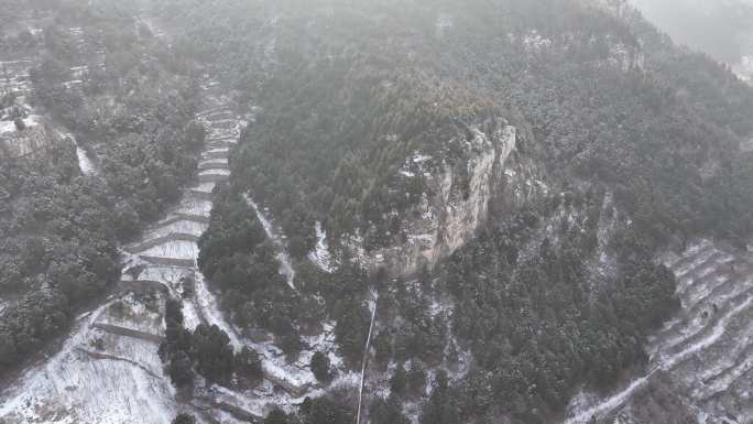 济南凤凰台雪景