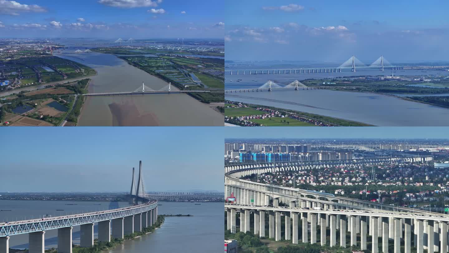 沪苏通大桥高铁城市大桥
