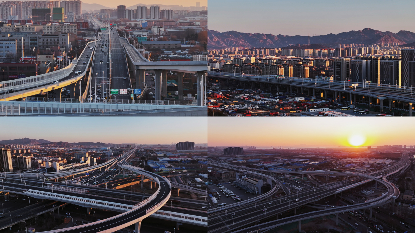 青岛城市交通丨重庆高架路