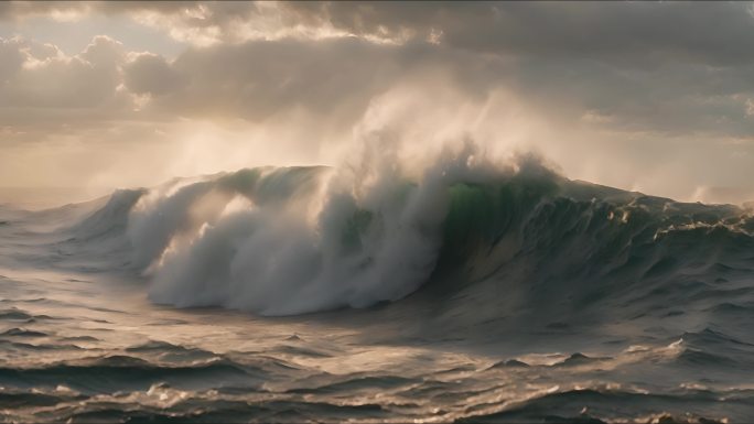 大海 海浪 海 波涛汹涌 乘风破浪 海浪