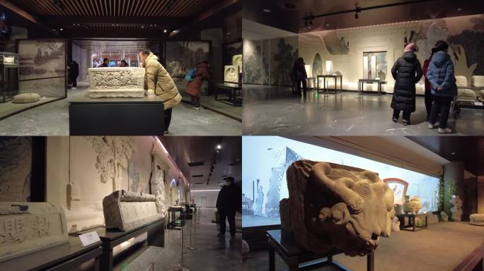 北京大运河博物馆 石雕展览   石雕文物