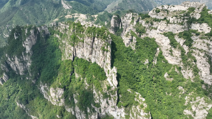 河北白石山航拍