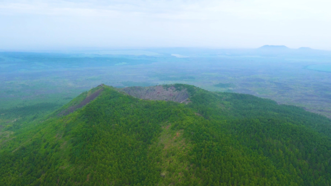 五大连池老黑山火山