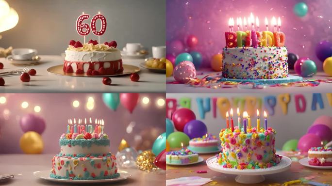 60岁生日蛋糕