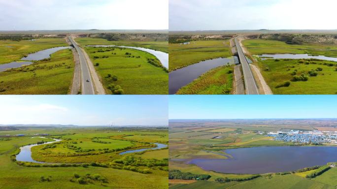 草原高速公路 生态 河流