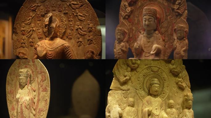 河北邯郸邺城考古博物馆的文物