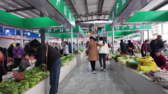 菜市场民生物价  烟火气集市