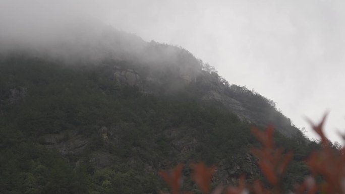 宣城市徽杭古道景区 徽杭古道空镜