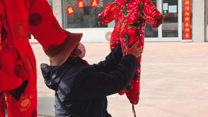 农村大集 赶年集 年味儿