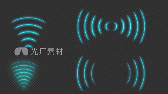 27组4k扩散圆圈 信号扩散 扩散波