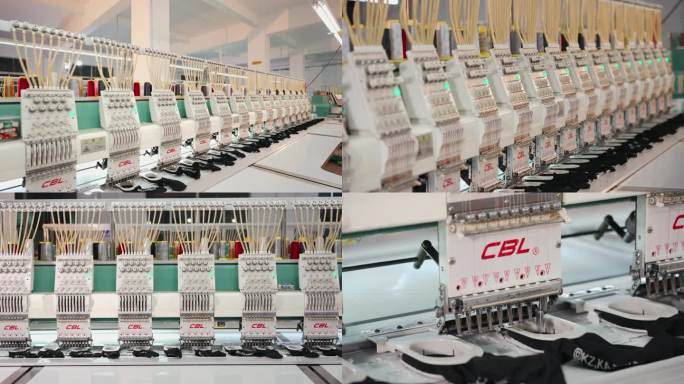 袜子工厂 袜子刺绣自动化生产袜子 宣传片