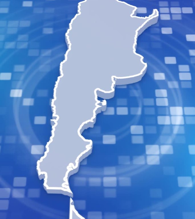 阿根廷地图介绍背景
