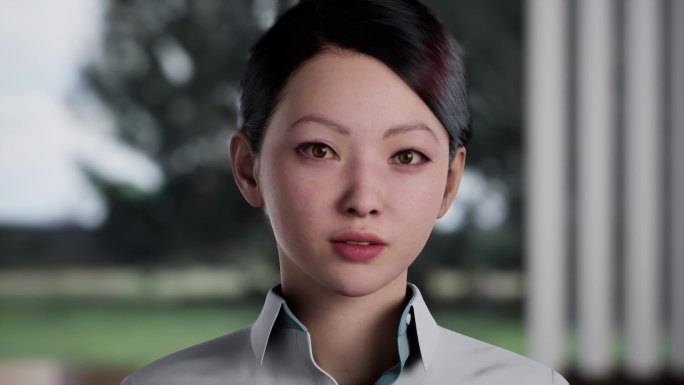 AI数字人3D虚拟人讲解员主持人