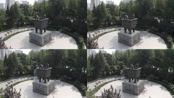 郑州商城公园商代杜岭方鼎01