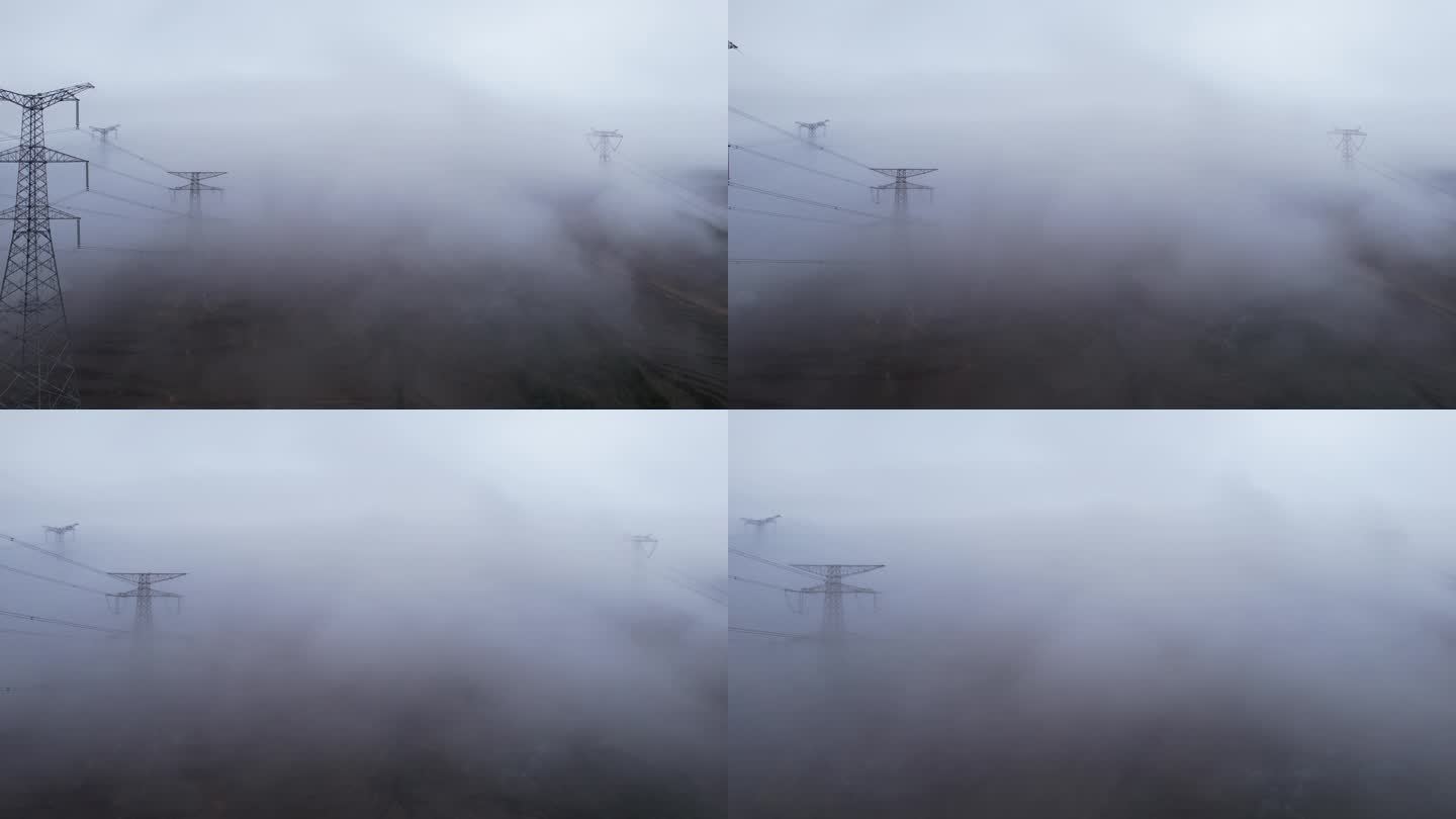 雾中的铁塔 (7)