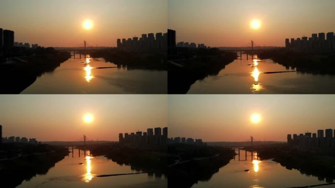 长江大桥航拍