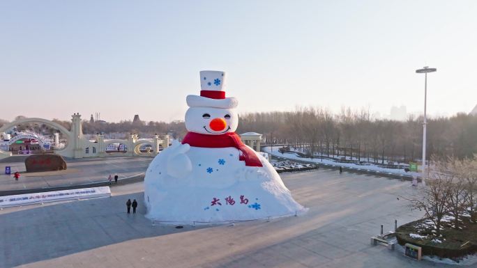 中国黑龙江哈尔滨太阳岛大雪人合集