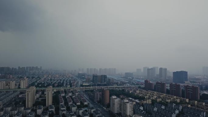 上海 静安区 彭浦新村 闪电 城市