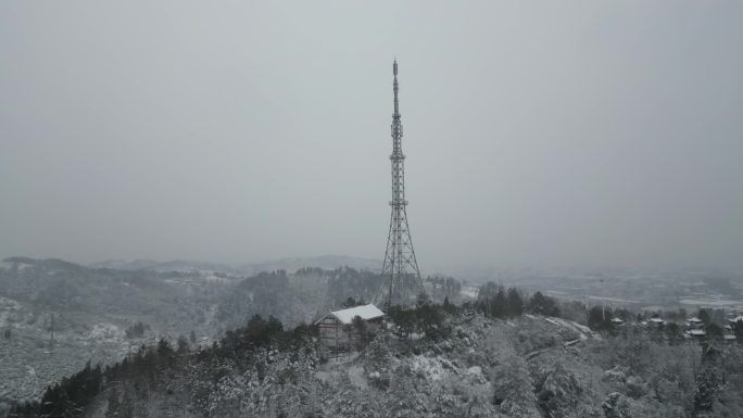 怀化雪景素材