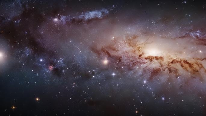 8K宽屏唯美星空银河背景宇宙梦幻星辰11