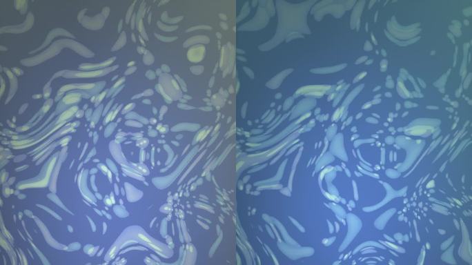 动态蓝色轮廓线图案背景与摆动纹理效果，垂直vdo。