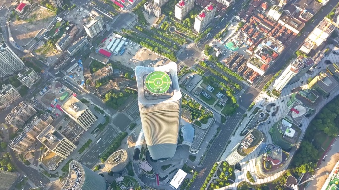 上海 浦西 建筑 高楼 白玉兰广场