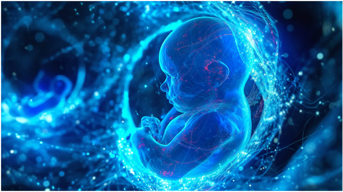 胚胎子宫 精子卵子结合 微观医学生物科学