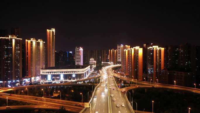 汉阳二环线夜景 亮化工程