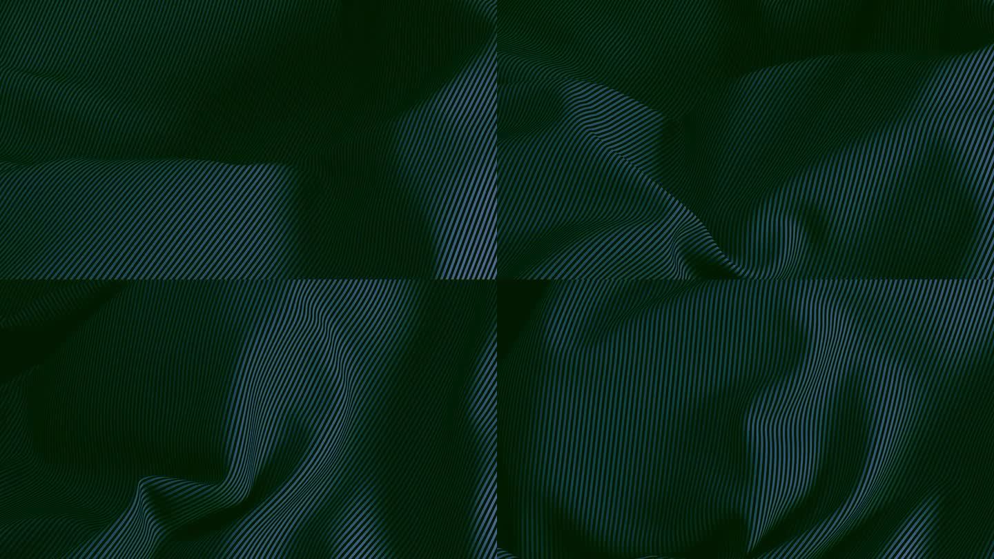抽象温柔的绿色丝绸背景豪华的织物波缎织物柔和的颜色