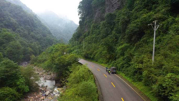 二郎山骑行 国道318