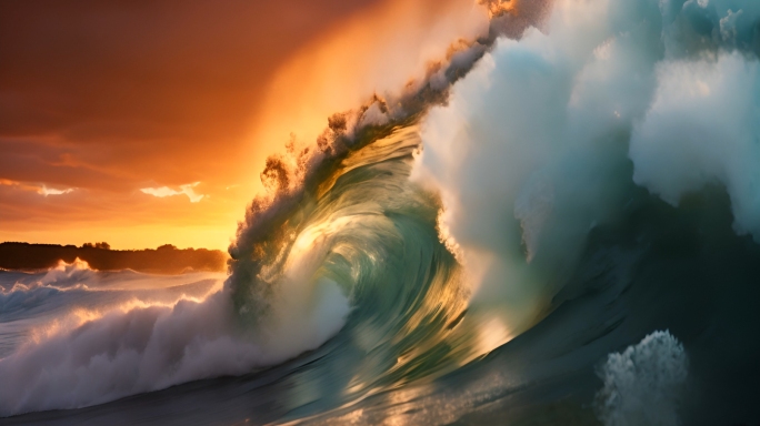 大海海浪乘风破浪巨浪|大海系列