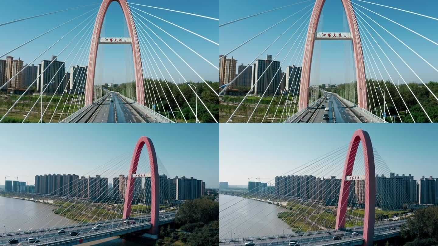 4K泗阳大桥航拍